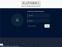 Tablet Screenshot of platformplus.com.au